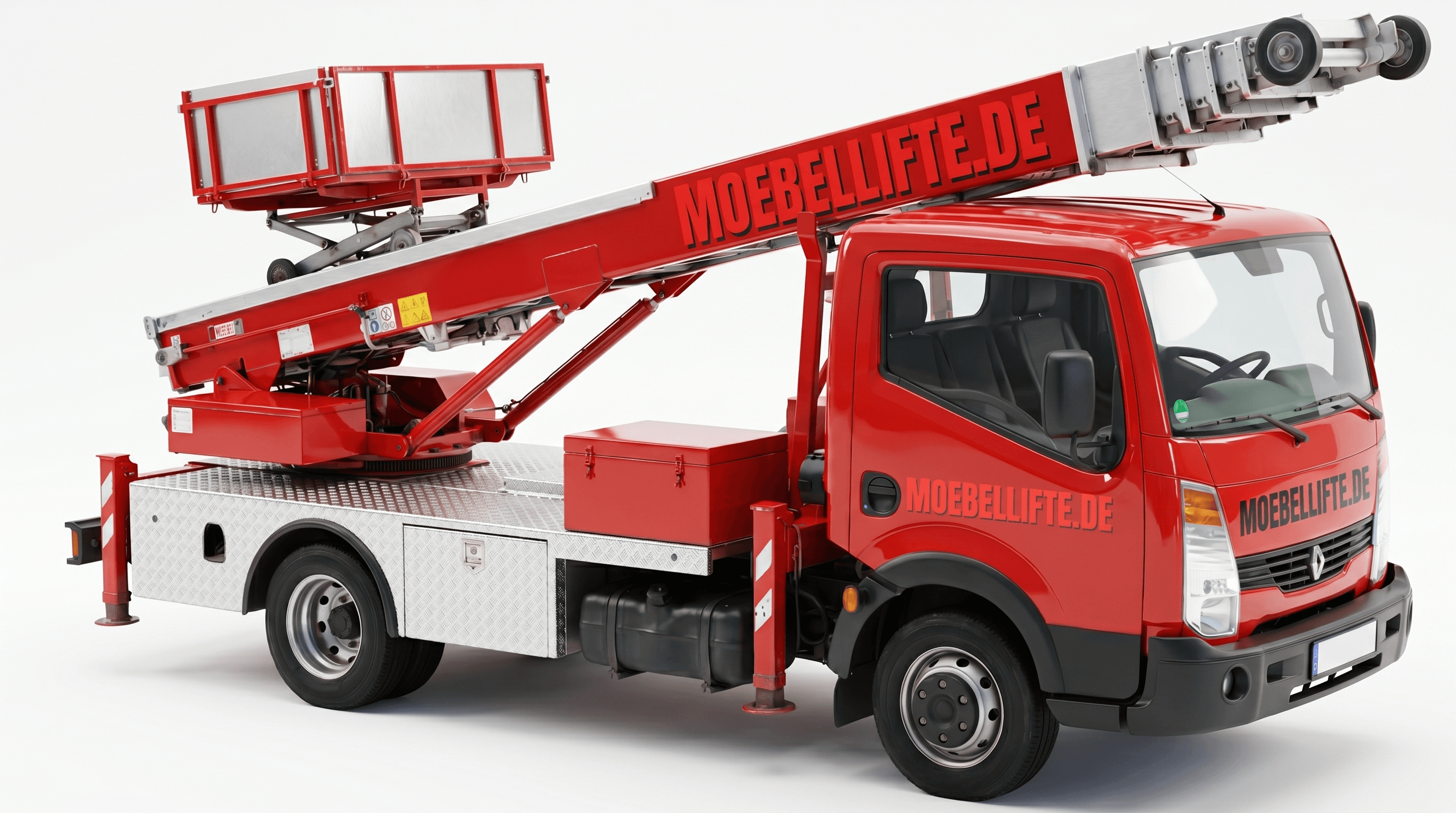 LKW-Möbellift – Möbellift – bis 29 Meter & 400 kg